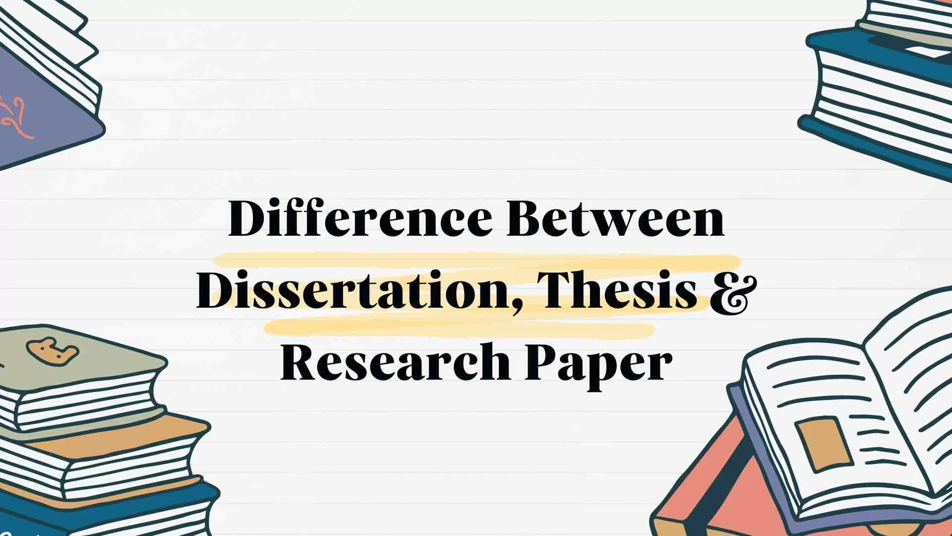 Difference Between Dissertation, Thesis & Research Paper: What UK Students Must Know