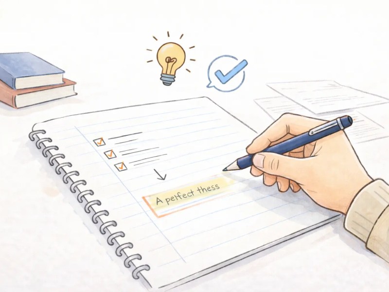 How to Write a Perfect Thesis Statement: A Step-by-Step Guide