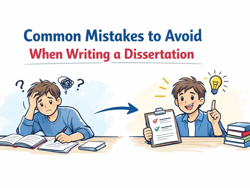 Common Mistakes to Avoid When Writing a Dissertation