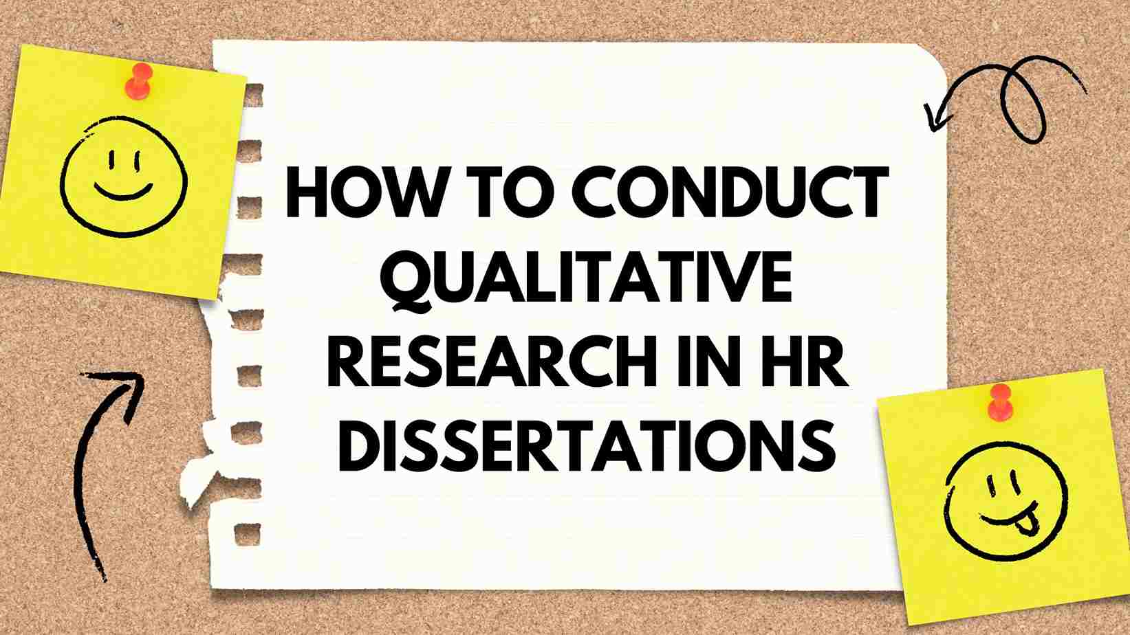 analyse qualitative research in HR dissertation