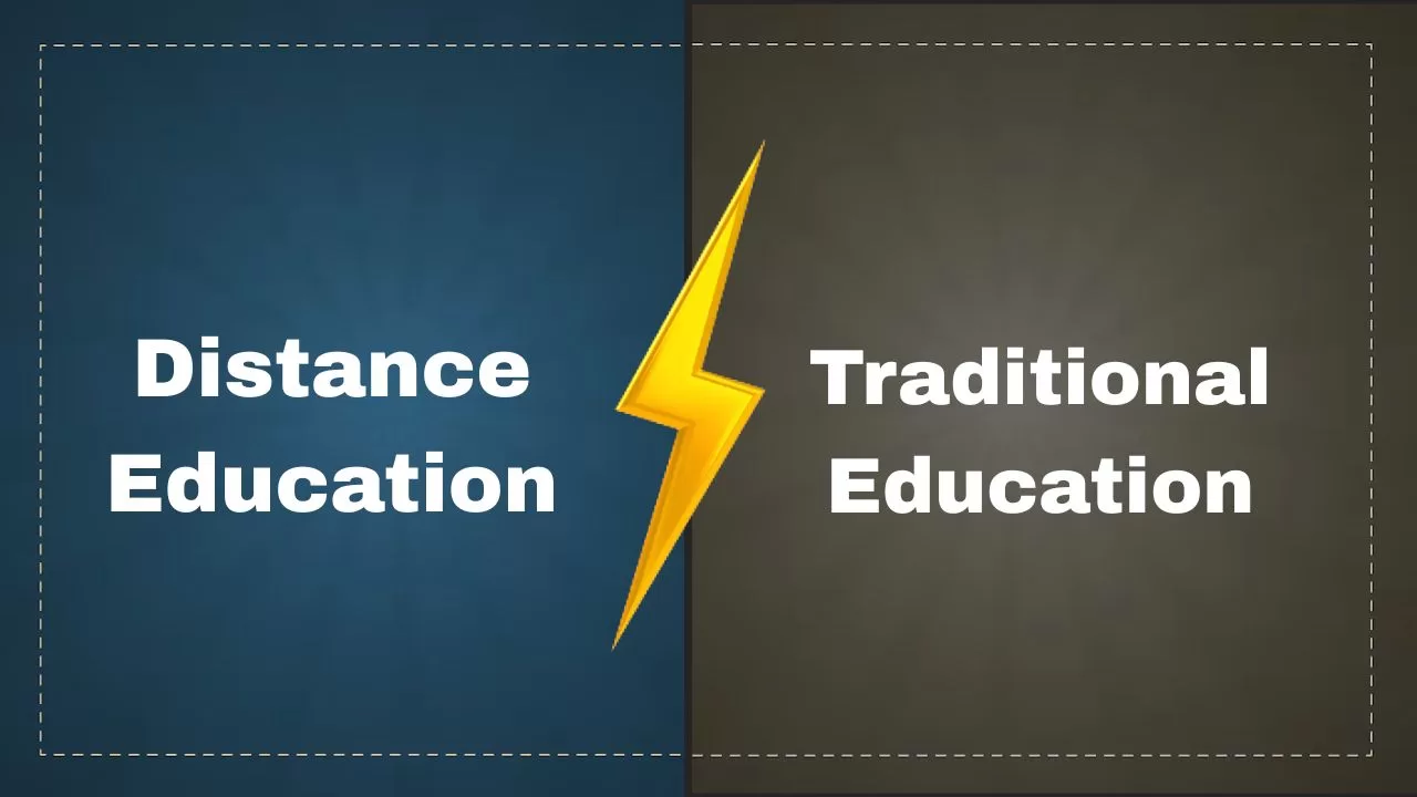 Distance Education vs Traditional Education