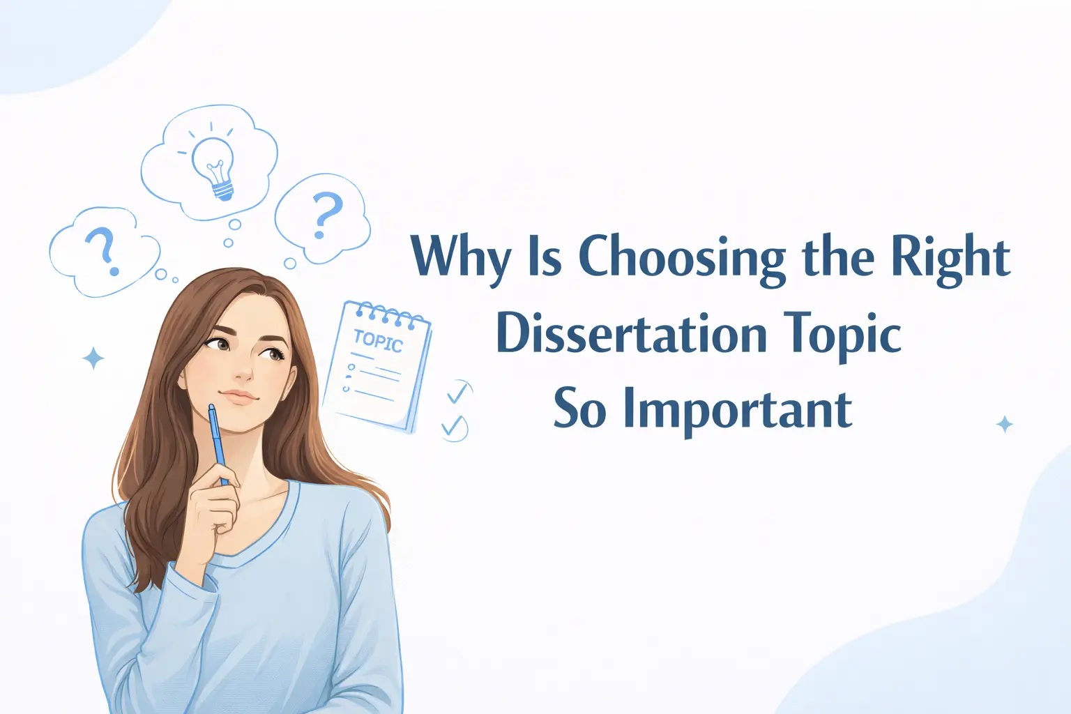 Why Is Choosing the Right Dissertation Topic So Important?