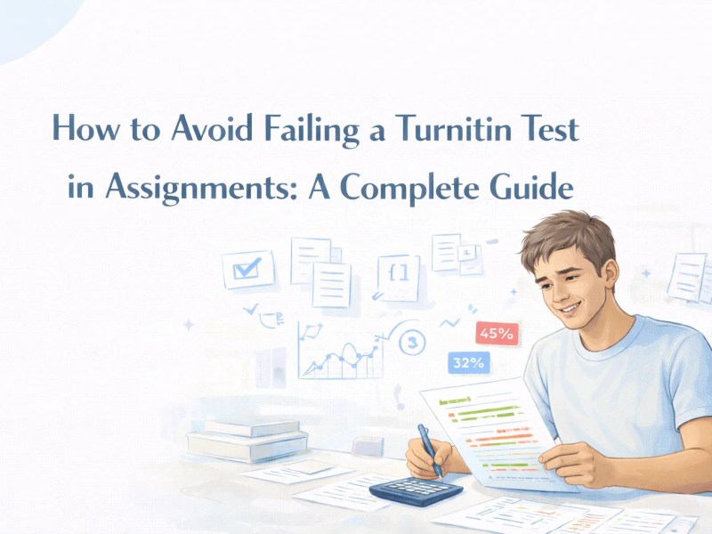 How to Avoid Failing a Turnitin Test in Assignments: A Complete Guide