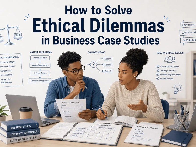 How to Solve Ethical Dilemmas in Business Case Studies